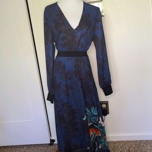 Ted Baker mid calf dress size 3